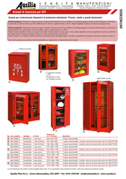 ANTINCENDIO - ARMADI DI SICUREZZA PER DPI